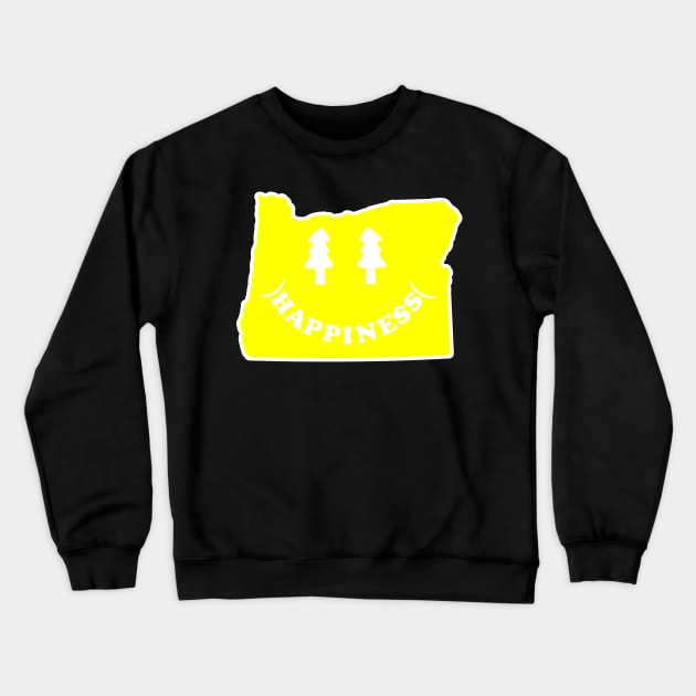 Happiness Crewneck Sweatshirt by TaterSkinz